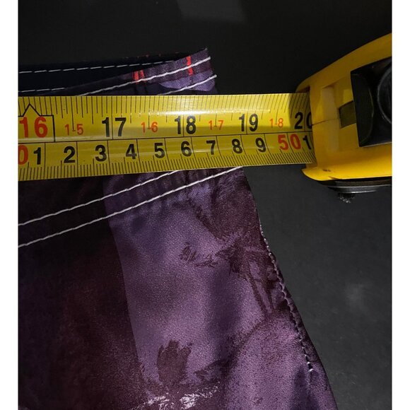 Vtg Rip Curl Board Shorts Mens 34 10" Floral Palm AOP Swim Trunks Y2K - Picture 4 of 6